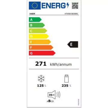 Réfrigérateur combiné HAIER HTW5618ENMG – Image 3